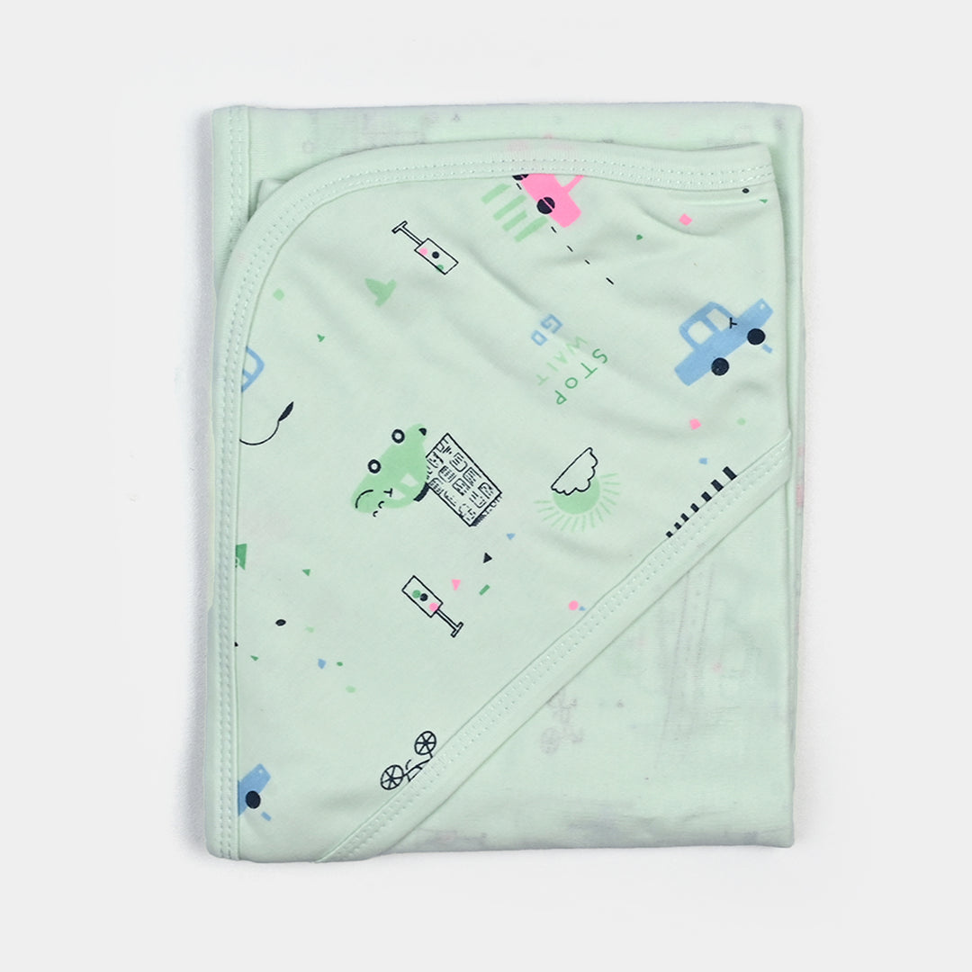 BABY HOODED WRAPPING SHEET