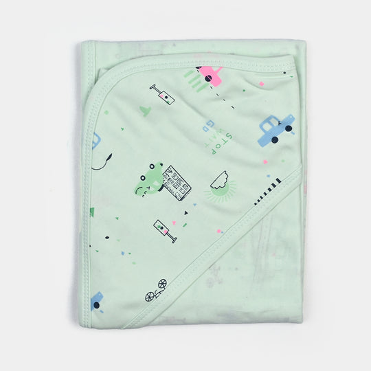 BABY HOODED WRAPPING SHEET