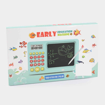 Writing Pad With Calculator Educational Toy For Kids