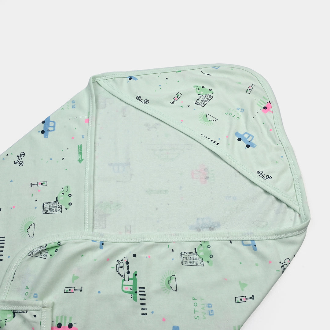 BABY HOODED WRAPPING SHEET