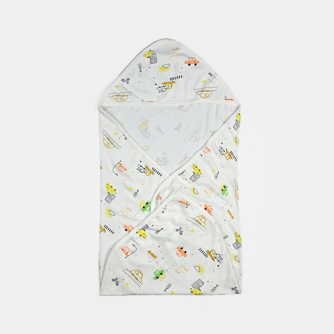 BABY HOODED WRAPPING SHEET