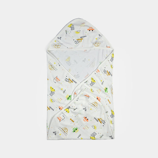 BABY HOODED WRAPPING SHEET