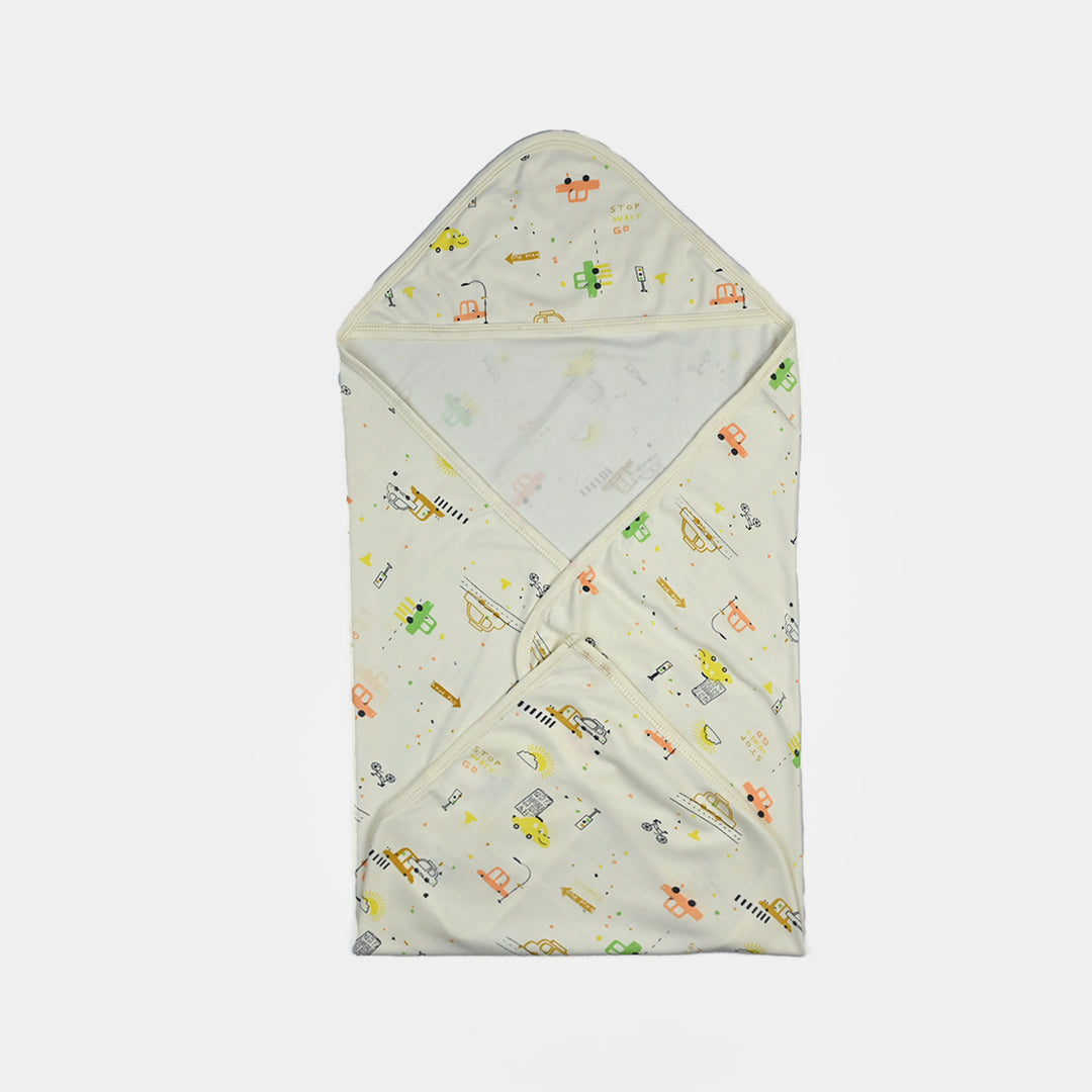 BABY HOODED WRAPPING SHEET