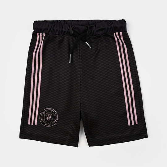 Boys Polyester Jersey 2 Piece Suit-BLACK