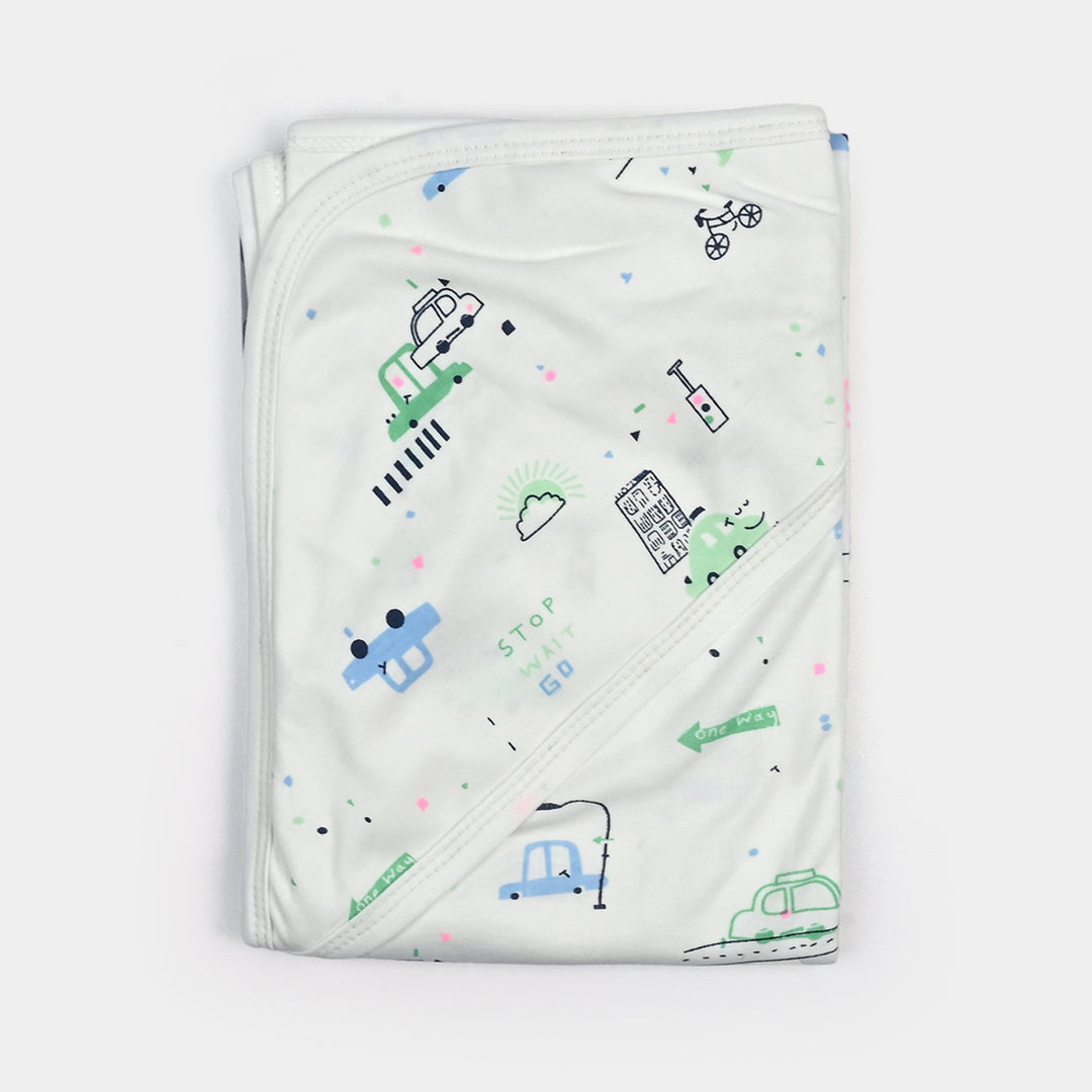 BABY HOODED WRAPPING SHEET