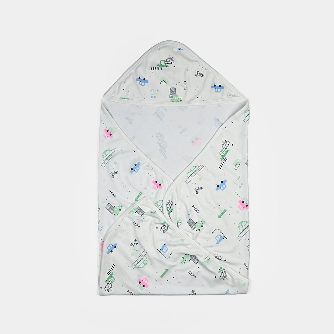 BABY HOODED WRAPPING SHEET