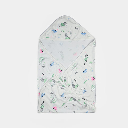 BABY HOODED WRAPPING SHEET