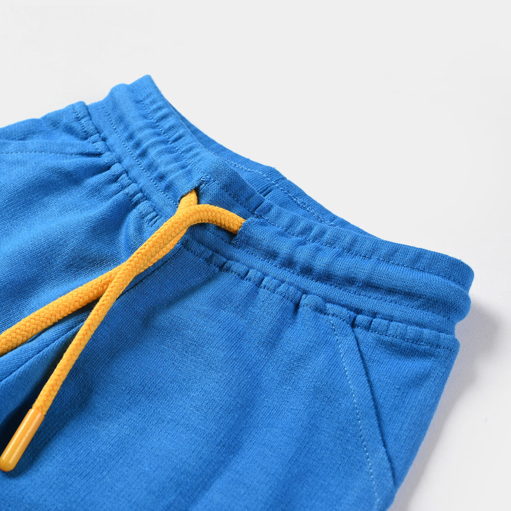 Infant Boys Cotton Terry Sleeping Pyjamas Eyes-B.Blue