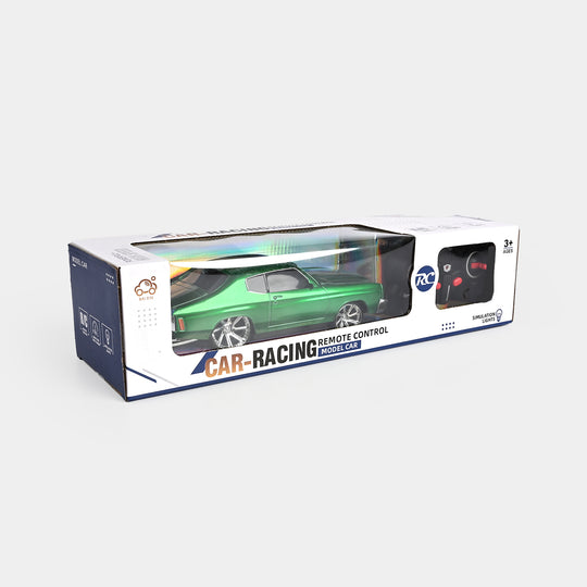 Remote Control  Drift Stunt Car With Silver Racing Stripes