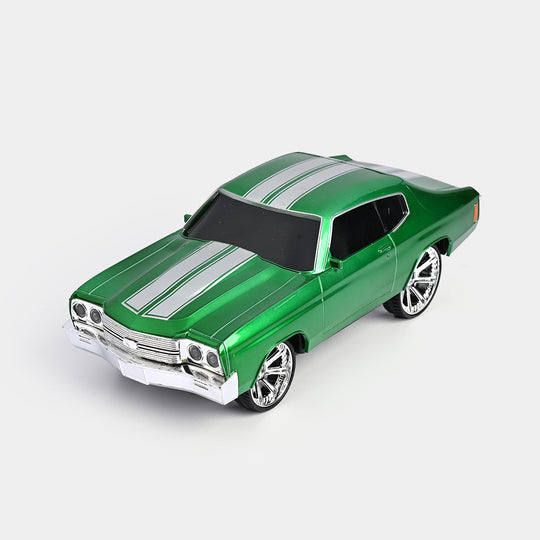 Remote Control  Drift Stunt Car With Silver Racing Stripes