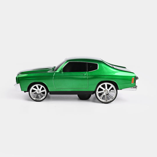 Remote Control  Drift Stunt Car With Silver Racing Stripes