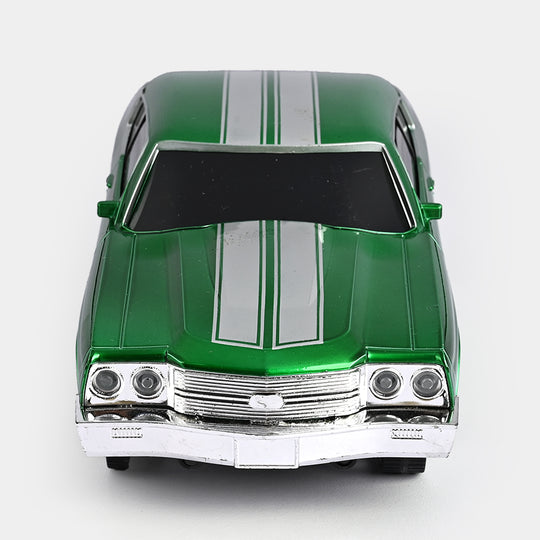 Remote Control  Drift Stunt Car With Silver Racing Stripes