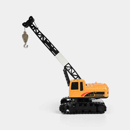 Remote Control Toy Crawler Crane – Realistic Construction Play