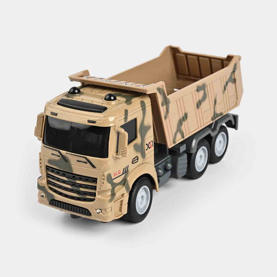 Remote Control Military Dump Truck Toy For Kids