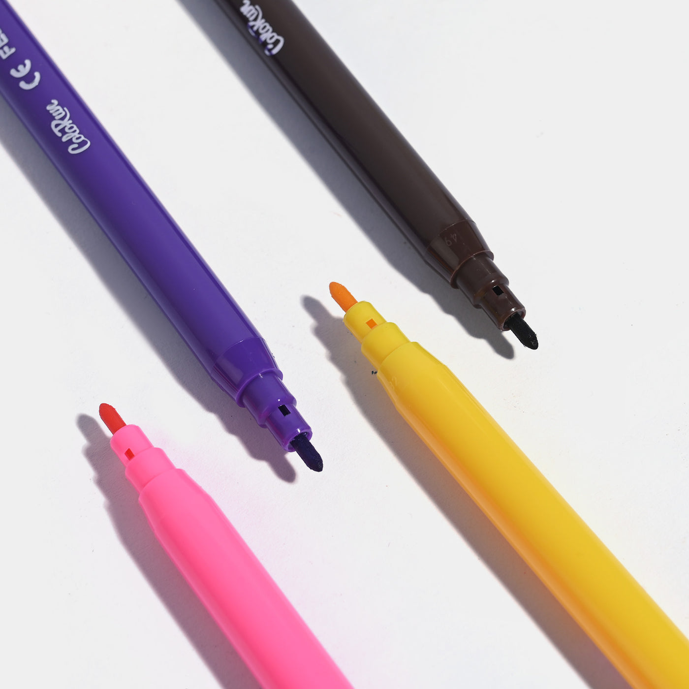 Felt Pen Washable Marker 1.0mm 12C For kids