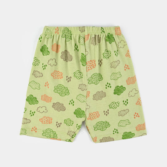 Pack OF 3 Infant Unisex Color Print Short