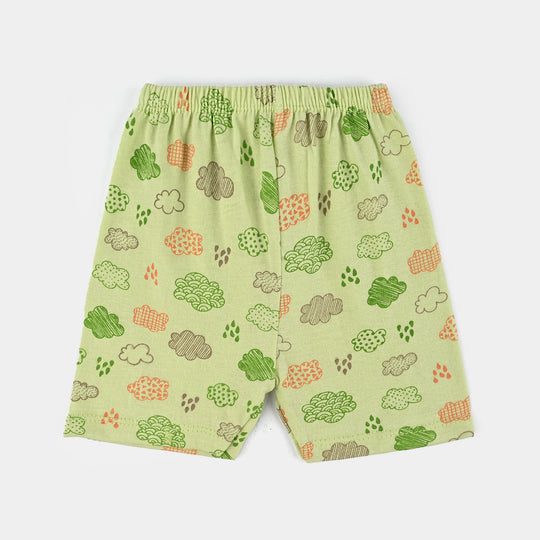 Pack OF 3 Infant Unisex Color Print Short