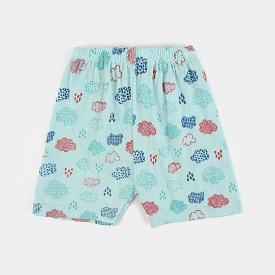 Pack OF 3 Infant Unisex Color Print Short