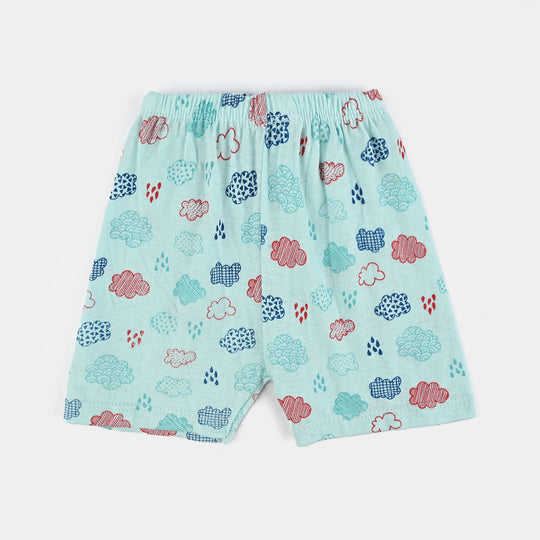 Pack OF 3 Infant Unisex Color Print Short