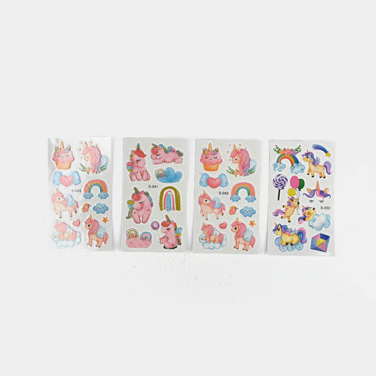 Glitter Tattoos Kit – Sparkly Temporary Tattoo Set For Girls