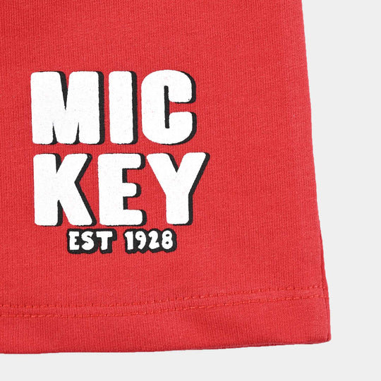 Infant Boys Jersey/Terry Short-H.R Red