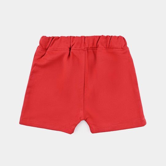 Infant Boys Jersey/Terry Short-H.R Red