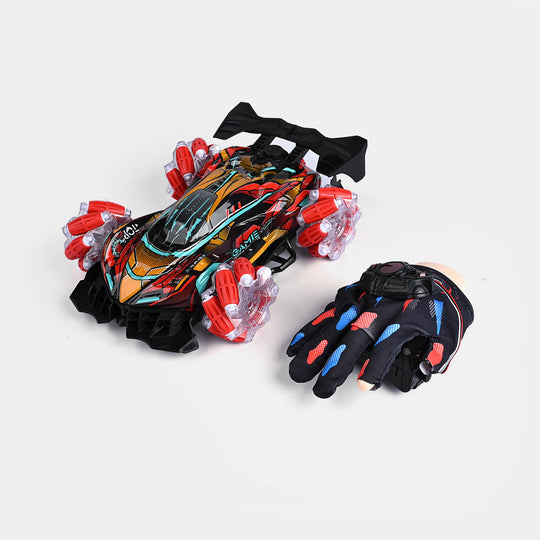 Remote Control Spray Stunt Car with LED Lights
