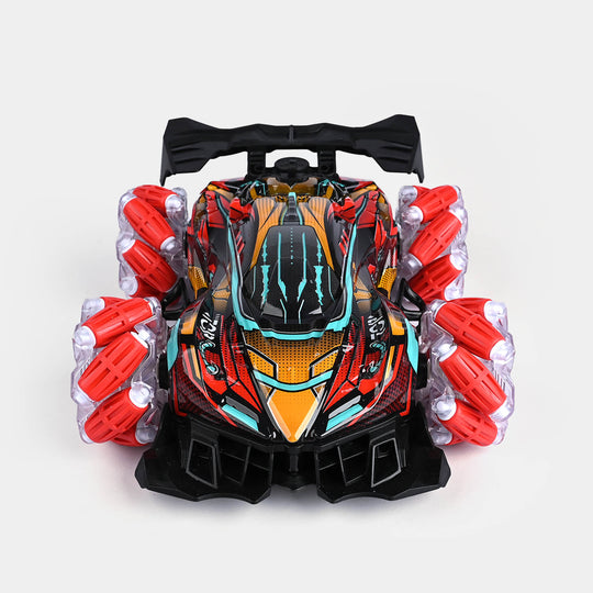Remote Control Spray Stunt Car with LED Lights