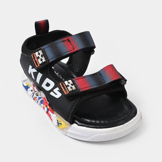 Boys Sandal R-12-BLACK