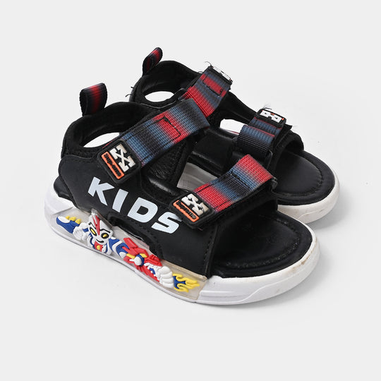 Boys Sandal R-12-BLACK