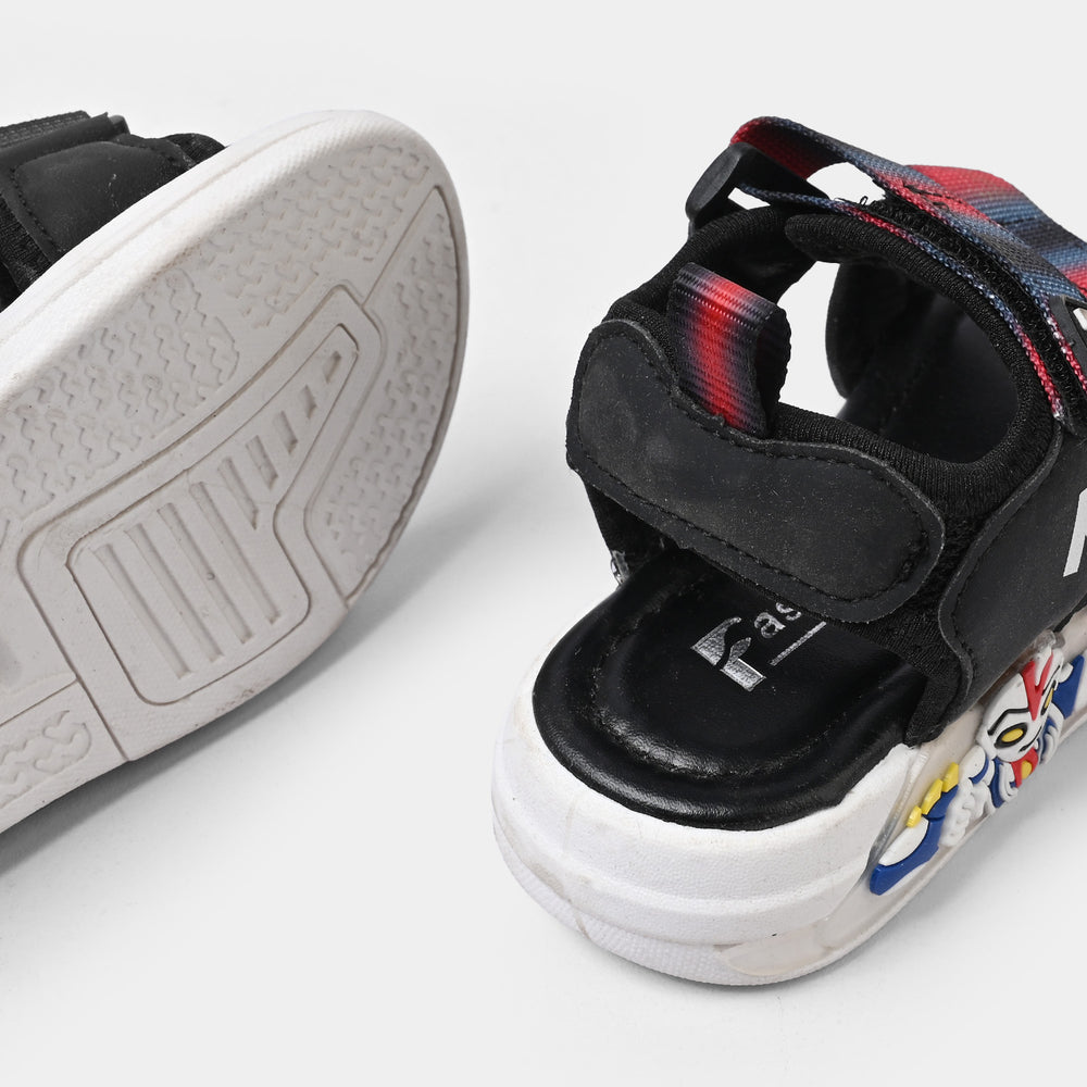 Boys Sandal R-12-BLACK