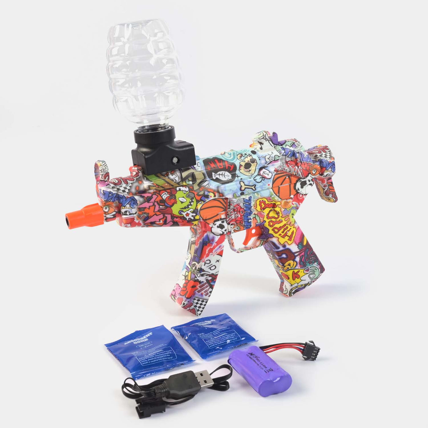 Water Ball Blaster Toy With Sound For Kids