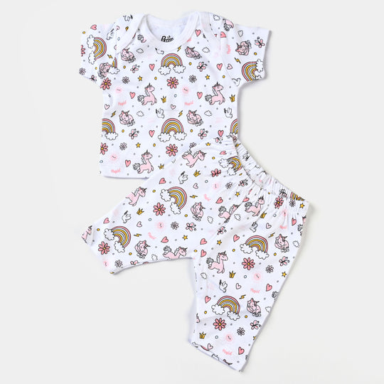 Infant Girls Cotton Poplin 8 Piece Set Magical-mIX
