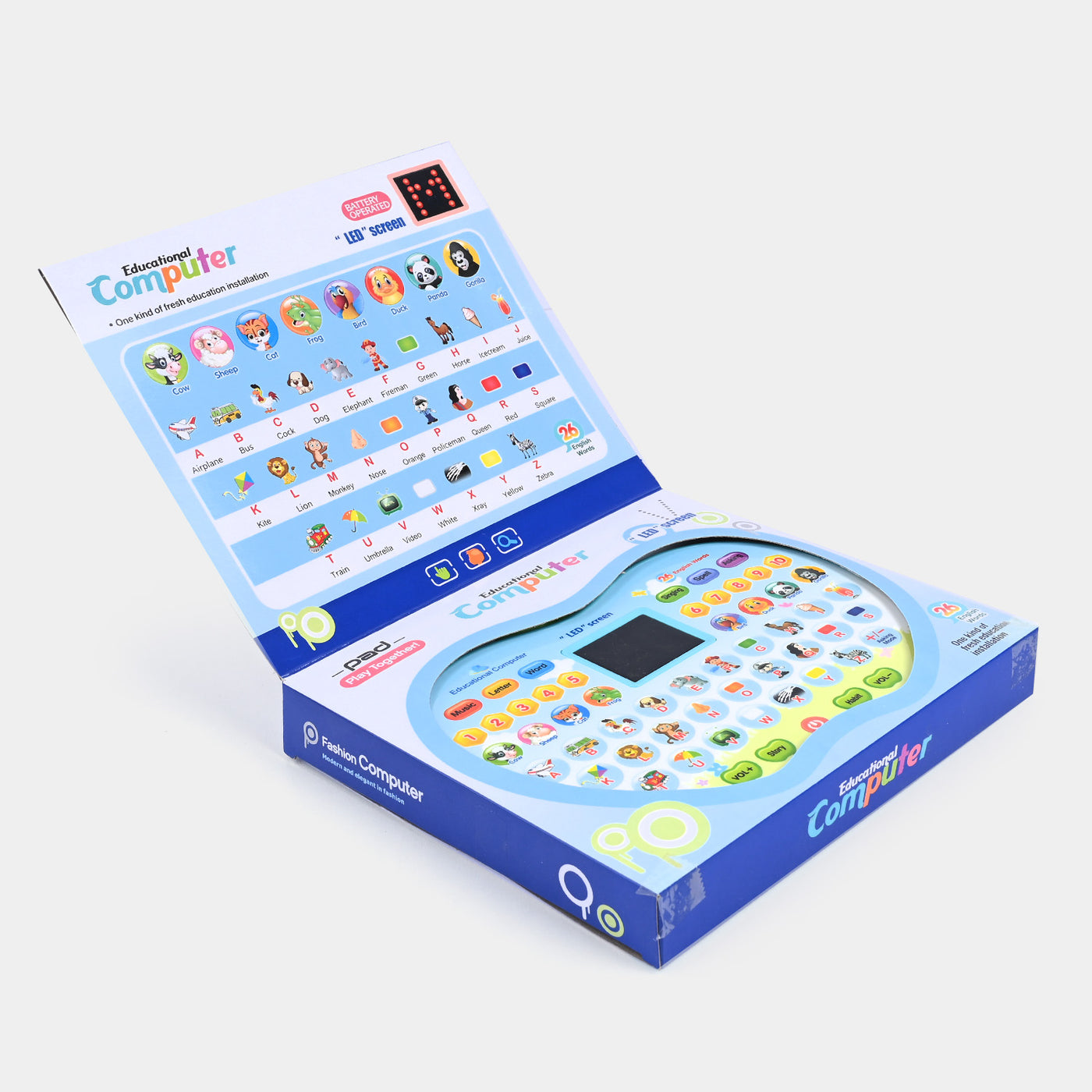 Kids Educational Learning Machine Toy With Led Lights