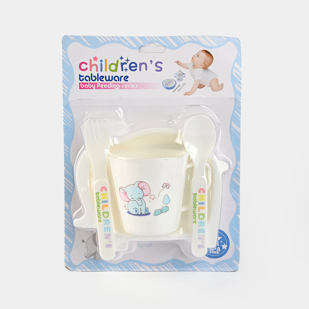 Baby Tableware Feeding Set - 900-blue