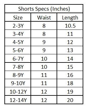 Boys Denim Stretch Twill Short Team Game-RED