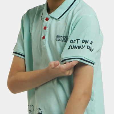 Boys Polo T-Shirt - M/Light