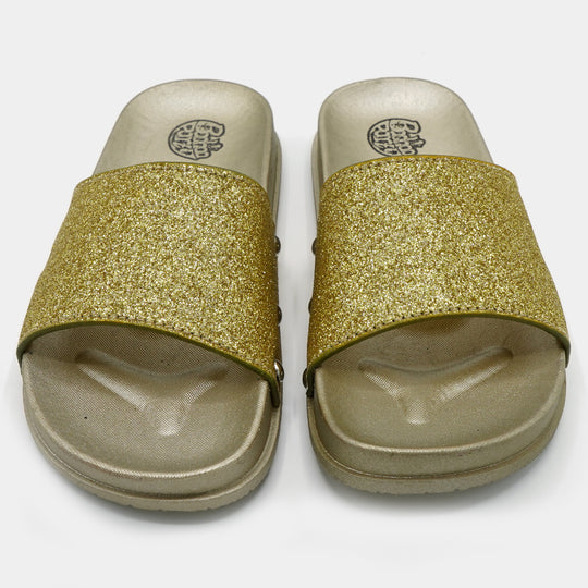 Girls Slipper CL-13-Gold
