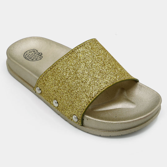 Girls Slipper CL-13-Gold
