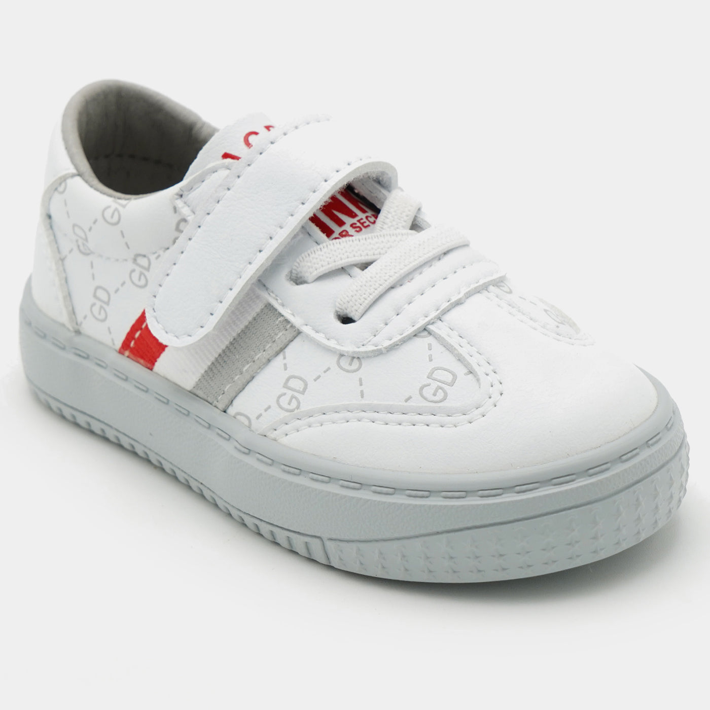 Girls Sneakers 2288C-White/Red