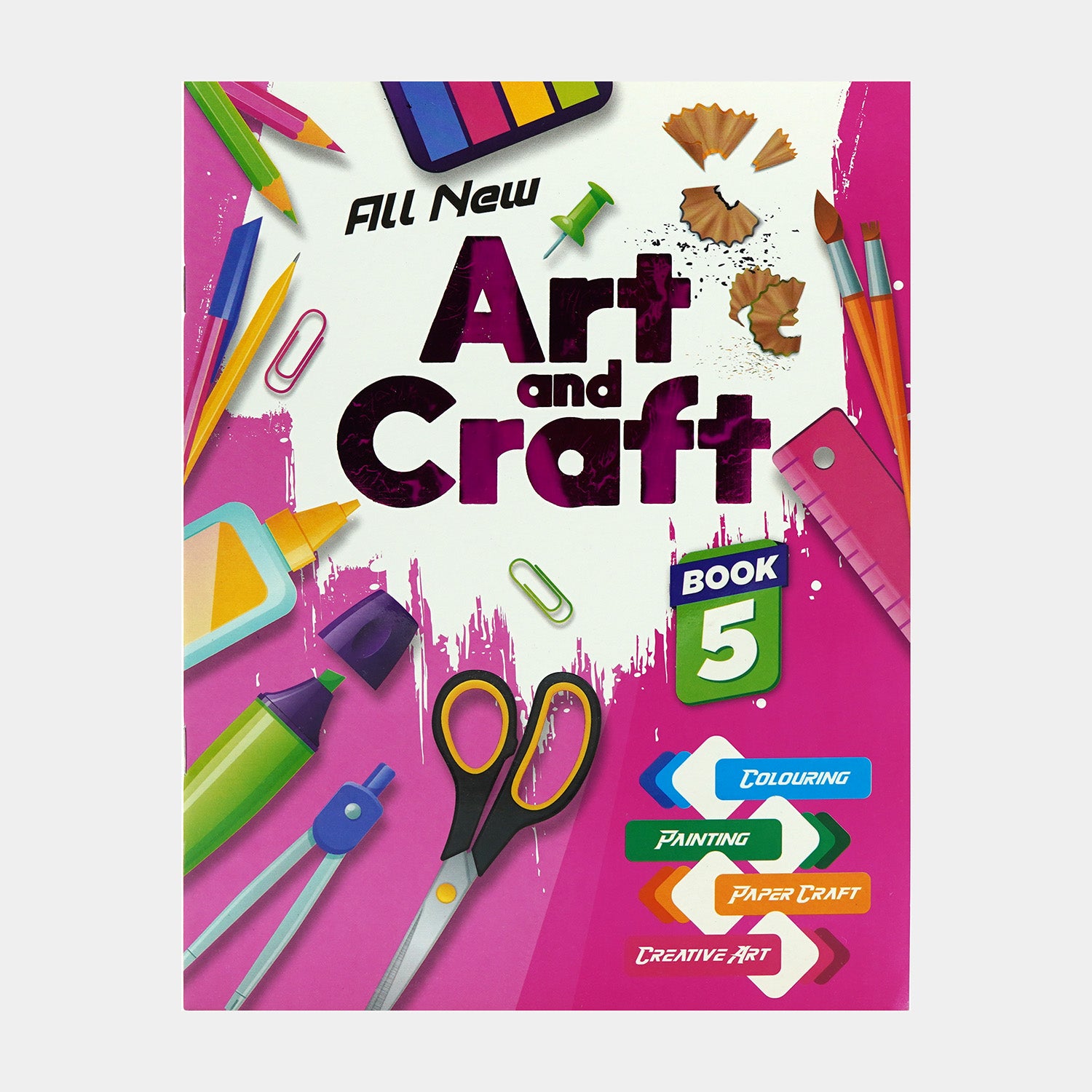 Art & Craft Activity Book 5 for Kids Price in Pakistan Bachaa Party