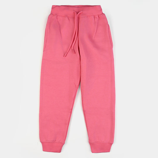 Girls Fleece Jersey Pajama Basic - C.Rose