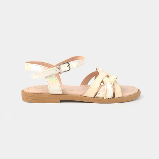 Girls Sandal 456-95-White