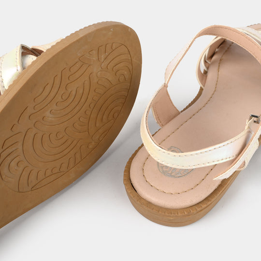 Girls Sandal 456-95-White