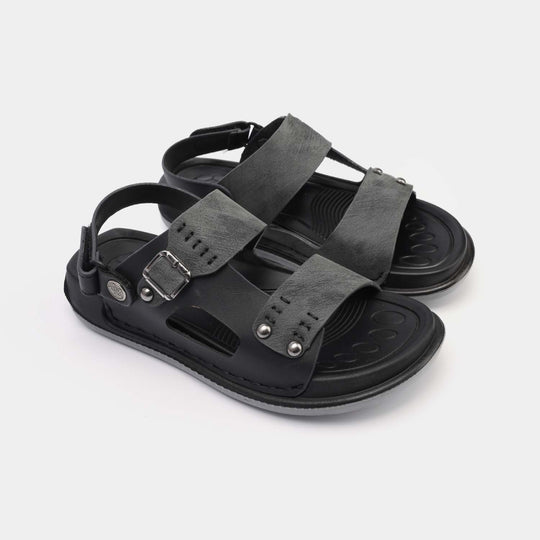 Boys Sandal P-08-BLACK