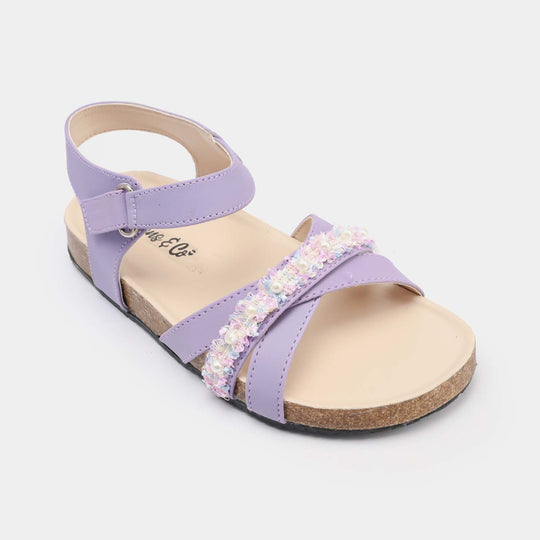 Teen Girls Sandal 80-33-Purple
