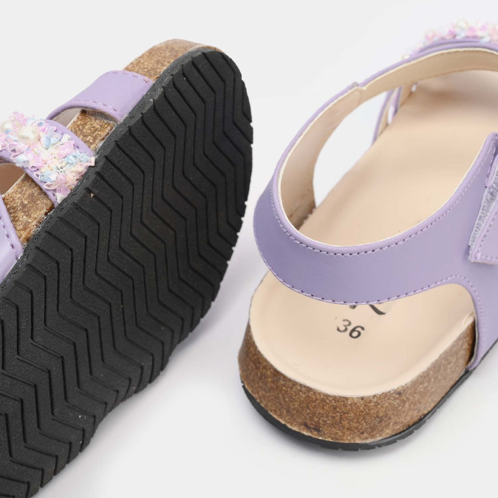 Teen Girls Sandal 80-33-Purple