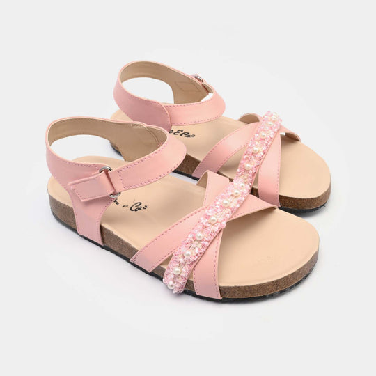 Teen Girls Sandal 80-33-Pink