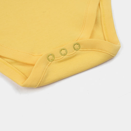 Infant Girls Cotton Interlock Romper F/S FUN CLUB