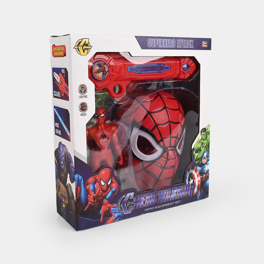 Superhero Character Figure Set for Kids